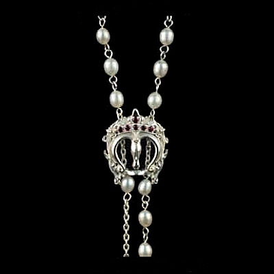 Crown Pearl Necklace