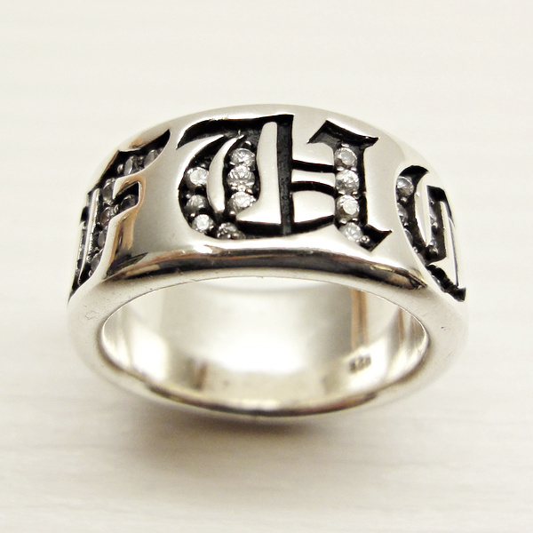 F*CK Silver Band Ring
